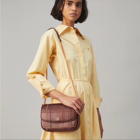 Tory Burch
Woven Plaid
Convertible Shoulder
Bag - Picture 3 of 9